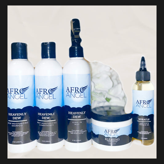 5 piece Afro Angel Hair Care Collection